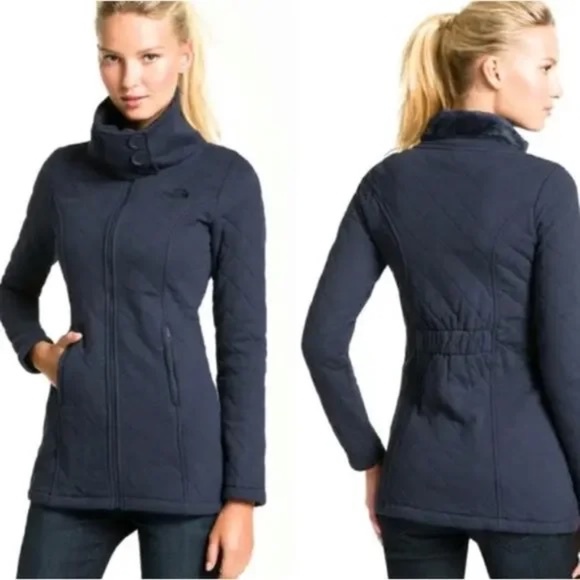 Women’s Black North Face Caroluna Fleece Jacket Sz Small - Picture 1 of 13